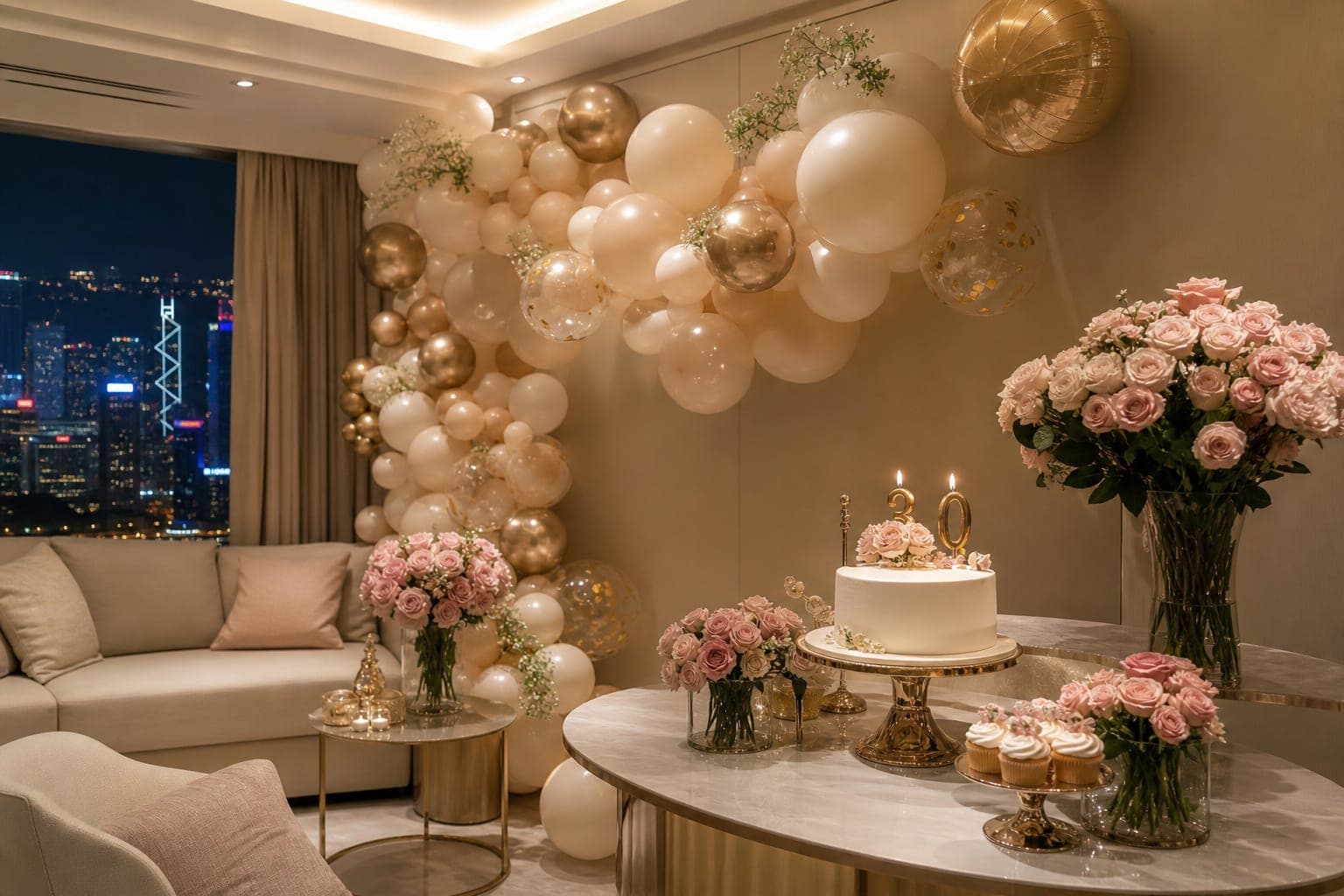 Birthday celebration setup — style reference 2 | Mixberry Moments Hong Kong