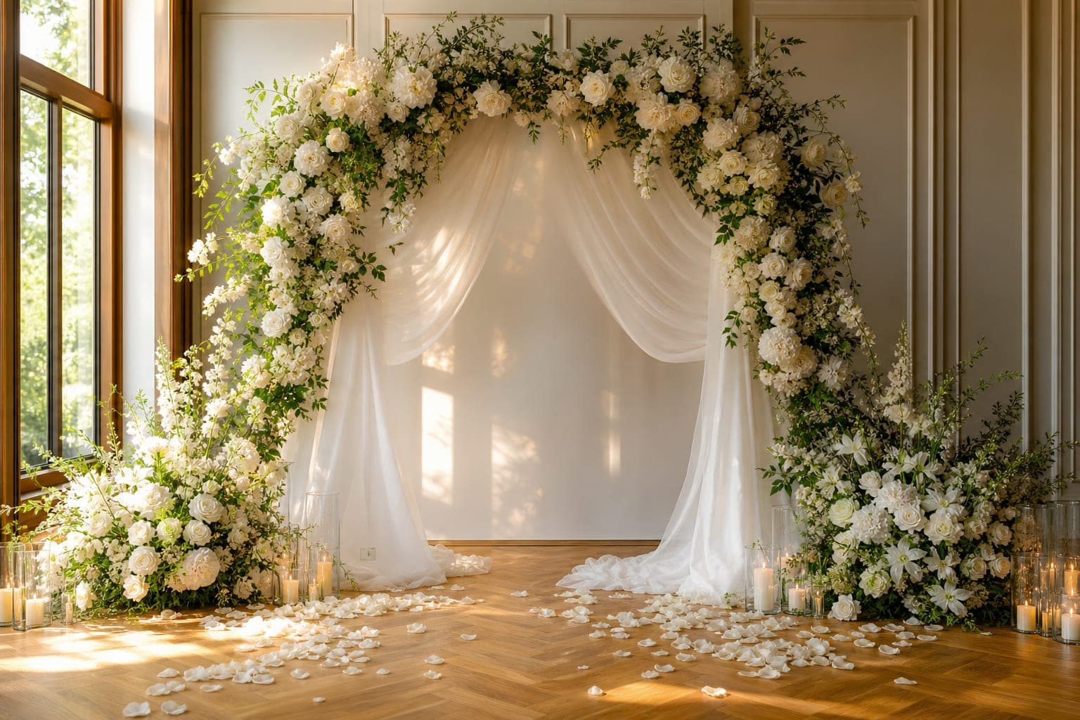 Wedding floral backdrop — style reference 3 | Mixberry Moments Hong Kong