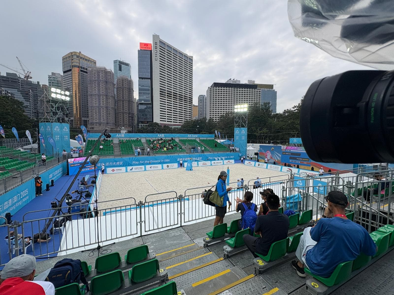 15th National Games — Beach Volleyball — Video system · Fans cam photo 2 | Mixberry Atelier