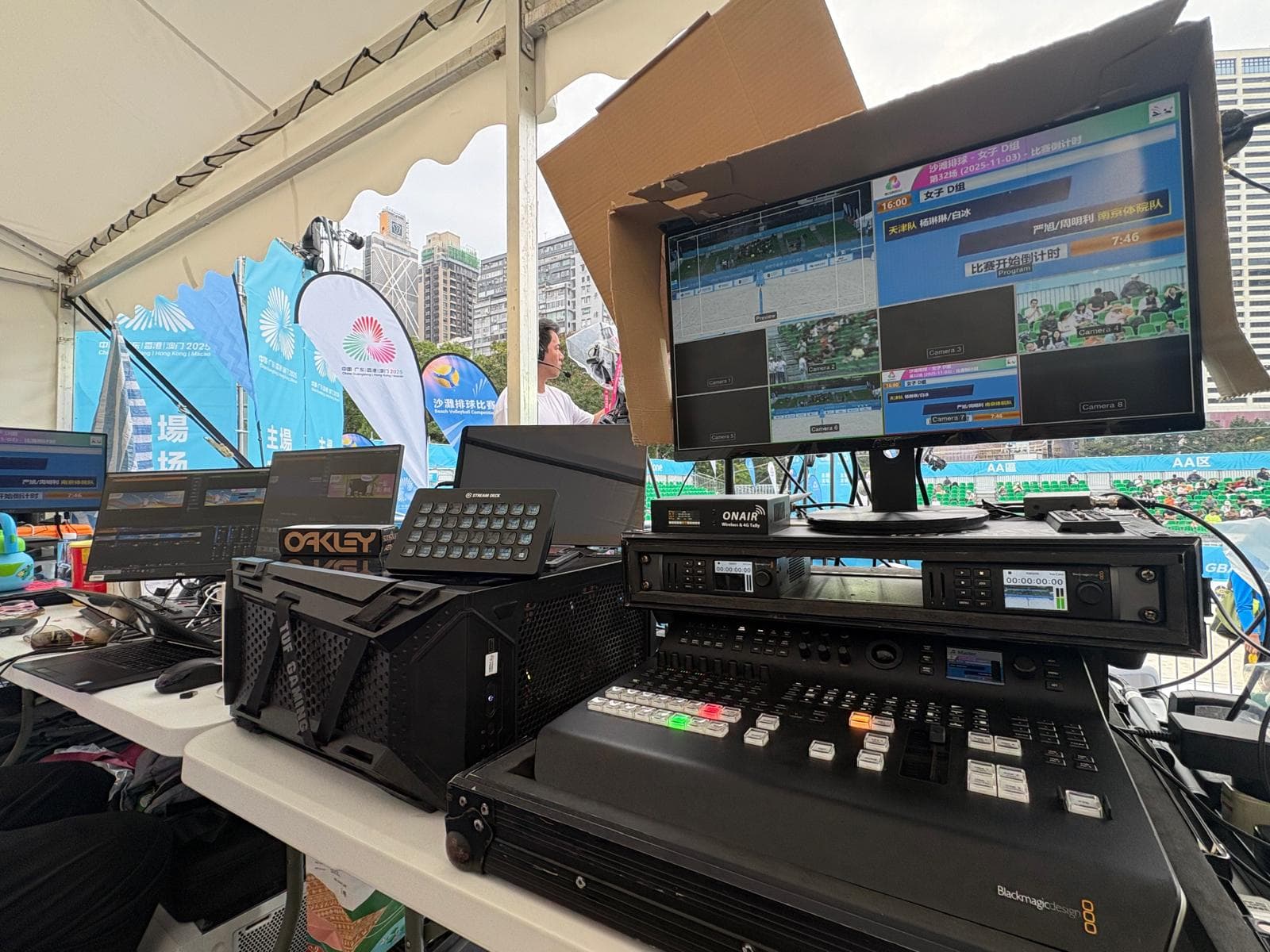 Sports broadcast switching in Hong Kong: the live mix, not just cameras