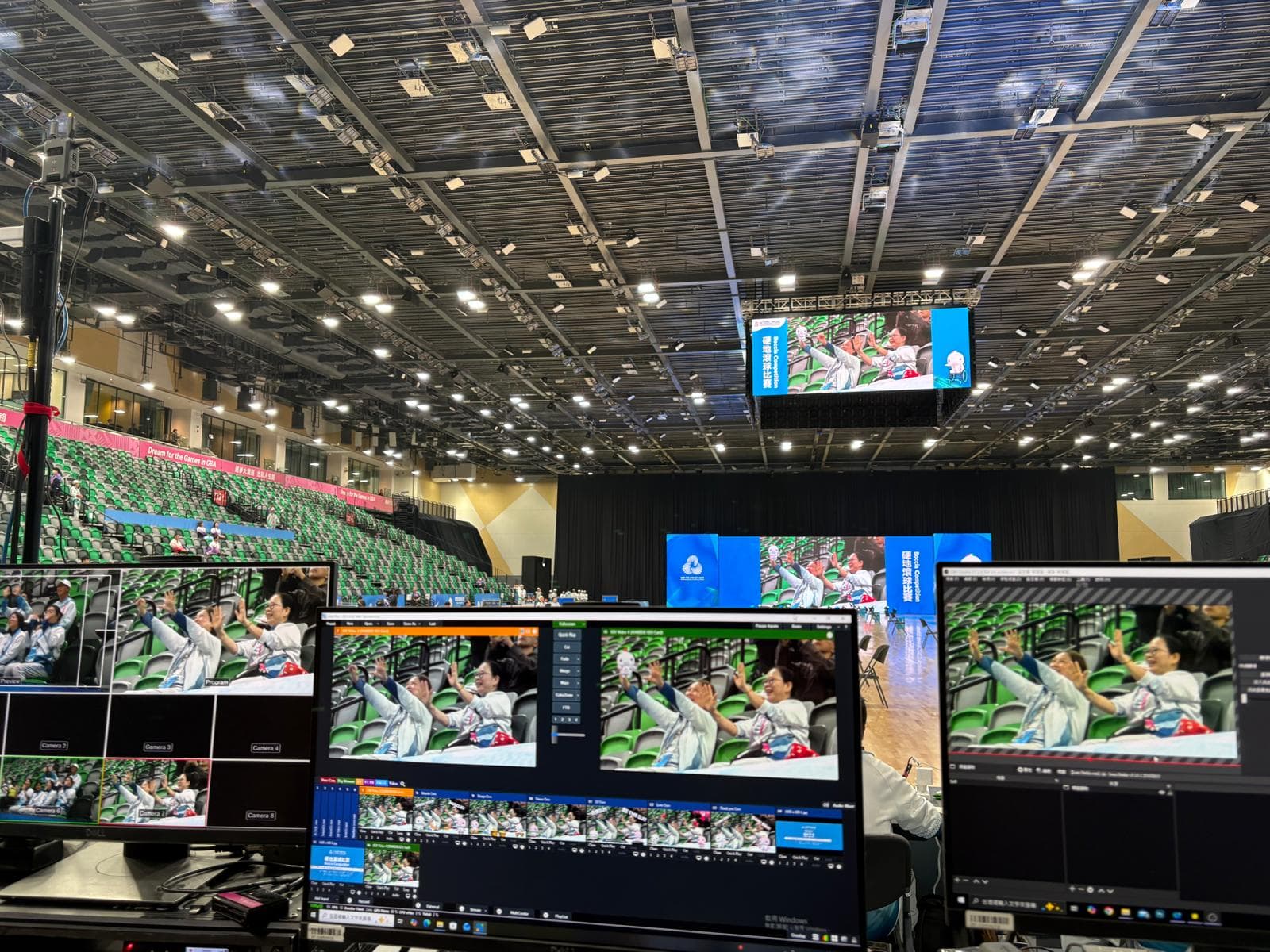 Para National Games — Boccia — Video wall · Fans cam | Mixberry Atelier Hong Kong