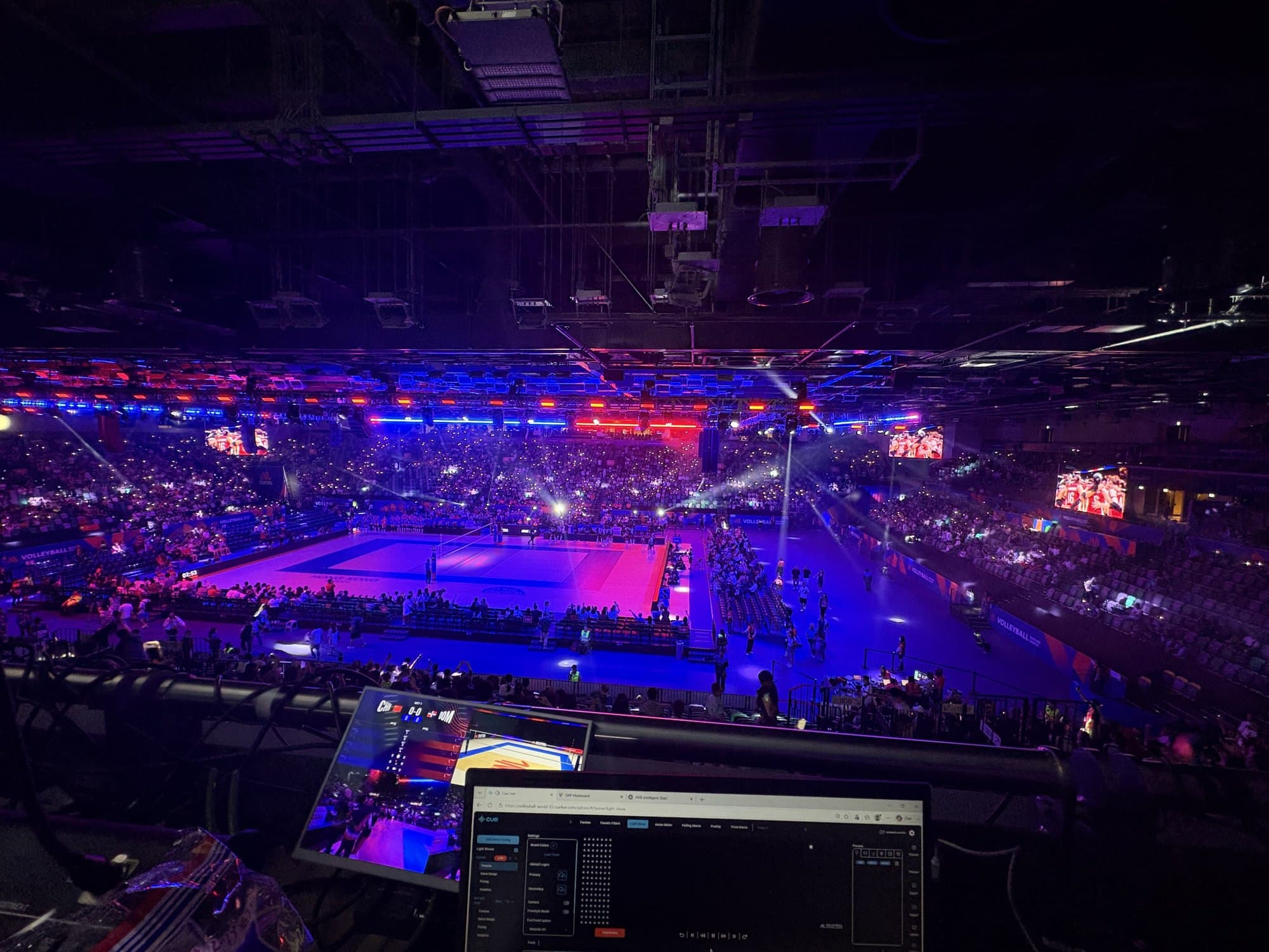 VNL Hong Kong 2026 — Video system · LED wall · Fans cam photo 2 | Mixberry Atelier