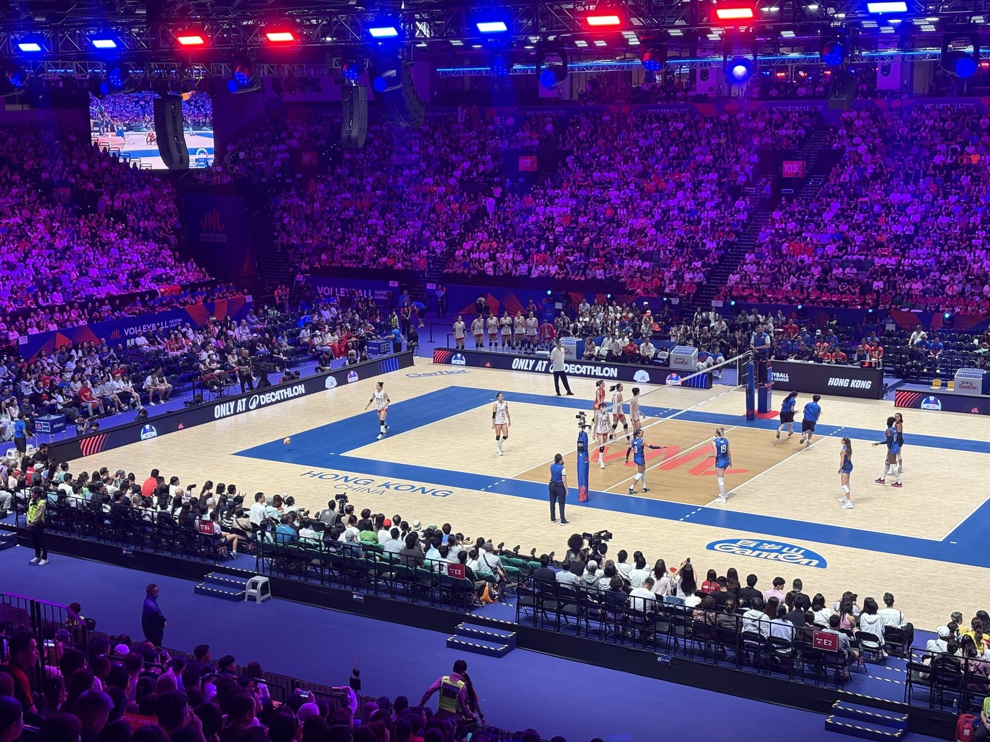 VNL Hong Kong 2026 — Video system · LED wall · Fans cam photo 9 | Mixberry Atelier